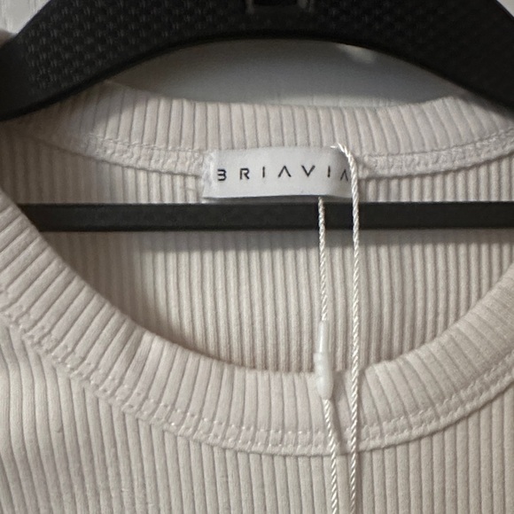 White Ribbed Tank Top - Picture 2 of 4